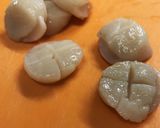 帆立とアスパラのバジルバターソテー作り方3写真