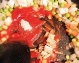★子供大好き♡ケチャップのチキンライス★作り方3写真