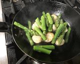帆立とアスパラのバジルバターソテー作り方6写真