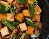 豚キムチ納豆スタミナ厚揚げ炒め作り方4写真