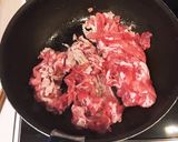 健康美人♡豚肉ケールのガーリック炒め作り方1写真