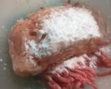 肉団子と筍の仲良し煮込み作り方1写真