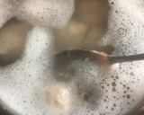 肉団子と筍の仲良し煮込み作り方4写真