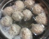 肉団子と筍の仲良し煮込み作り方6写真