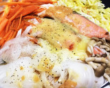 【簡単】チーズと鮭のちゃんちゃん焼き作り方7写真