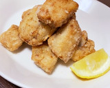 居酒屋の味を再現☆めかじきの竜田揚げ作り方3写真