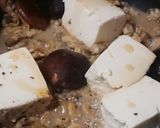 旬のアサリ豆腐の蒸し煮 ピリ辛胡椒味作り方3写真