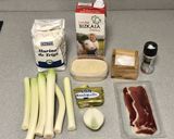 バスク風ネギのオーブン焼き作り方1写真