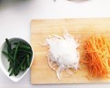 野菜たっぷりかさまし肉うどん作り方1写真