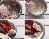 簡単!まるごと苺のひとくちチーズケーキ♡作り方2写真