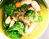 全てレンジ胸肉根菜ポン照り風蒸し煮作り方14写真