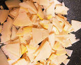 簡単美味い！竹の子と豆腐の炒め！作り方1写真