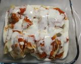 餃子アレンジ*ラザニア風作り方7写真