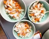 レンジチヂミ風芋餅入りにんにくドーム蒸し作り方22写真