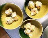 レンジチヂミ風芋餅入りにんにくドーム蒸し作り方23写真
