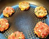 豚挽き肉にチーズ＆大葉。作り方6写真