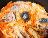 鯖缶の炊き込みご飯♡減塩で健康的に作る作り方10写真