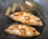 簡単♪カラスカレイの煮つけ（フライパン）作り方4写真