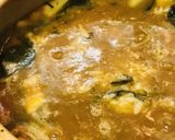 味噌バターの餅入り玉子雑炊作り方1写真
