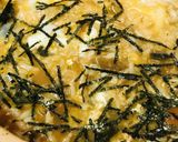 味噌バターの餅入り玉子雑炊作り方3写真