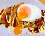 【お好み焼き風】具材2つでお手軽！？作り方9写真