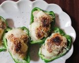 残りシチューでピーマンポテト焼き*･作り方7写真