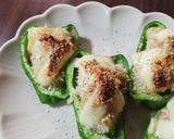 残りシチューでピーマンポテト焼き*･作り方8写真