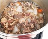 牛スジの美味あっさり塩煮込み作り方7写真