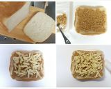 免疫力を高める食事☆納豆トースト作り方4写真
