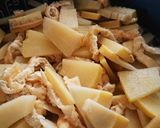 春の味、簡単たけのこご飯作り方8写真