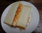 スパゲティ入りサンド作り方2写真