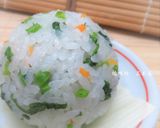 クレソン*人参のおむすび作り方8写真