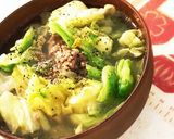 超簡単！満腹ほっこりキャベツスープ作り方5写真