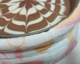 ♥絶品 ココアマーブルレアチーズケーキ作り方12写真