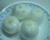 レンチン新玉ねぎの卵あんかけ作り方3写真
