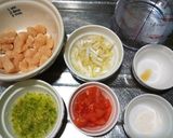 犬ご飯　鶏団子のスープ作り方1写真