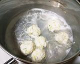 犬ご飯　鶏団子のスープ作り方3写真