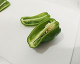 種がつかない！ピーマンの切り方作り方1写真
