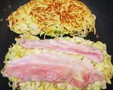 もっちり系★春キャベツが主役のお好み焼き作り方31写真