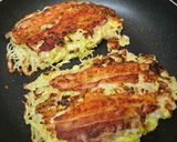 もっちり系★春キャベツが主役のお好み焼き作り方33写真