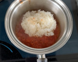 簡単！トマト丸ごと1個使用トマトリゾット作り方5写真