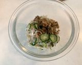 しらすと豆苗と搾菜のご馳走冷奴作り方4写真