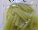 お二人さんのもう一品❗水菜とふきおひたし作り方1写真