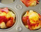 マフィン型でピザ☆筍消費作り方7写真