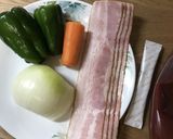 子供も食べられる！野菜入りナポリタン作り方1写真