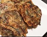 大豆とひじき入りネギ焼き作り方13写真