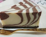 ♥絶品 ココアマーブルレアチーズケーキ作り方14写真