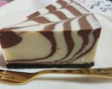 絶品★ココアマーブルレアチーズケーキ❤️作り方14写真