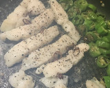 ししとうと白身魚の簡単パスタ♡作り方5写真