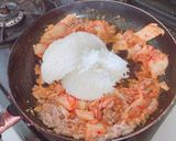 超簡単！キムチ納豆ツナチャーハン作り方2写真